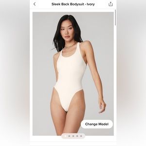 Alo Sleek Back Bodysuit NWT